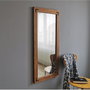 Hanah Home Espejo de Nogal 50x110 cm